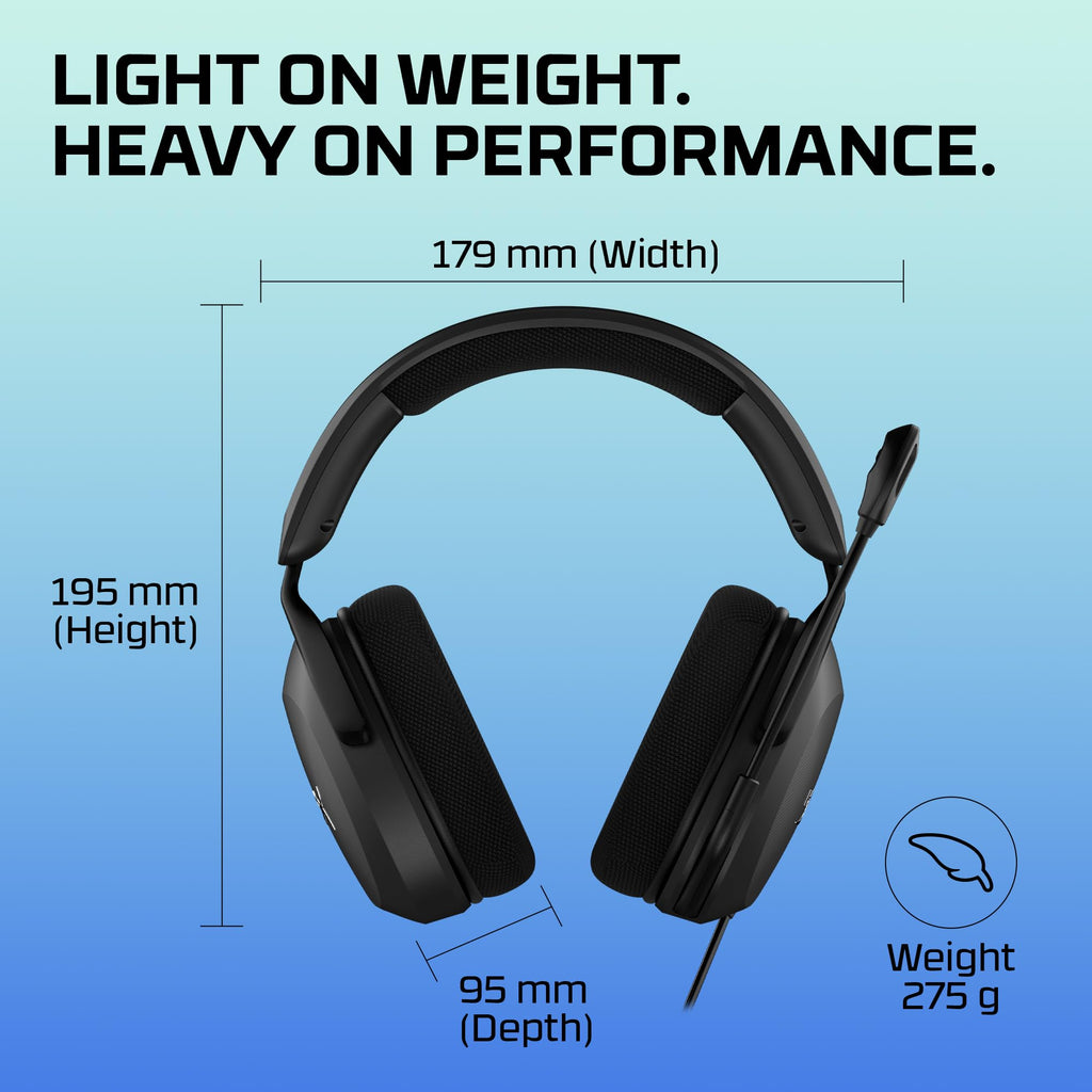 HyperX Cloud Stinger 2 Core – PC Gaming Headset, Lightweight Over-Ear Headset with mic (additional view 2)
