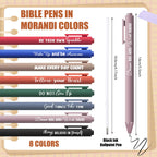 Sayglossy Pens Christian Pens Bulk - Dark Color / Motivational view 2