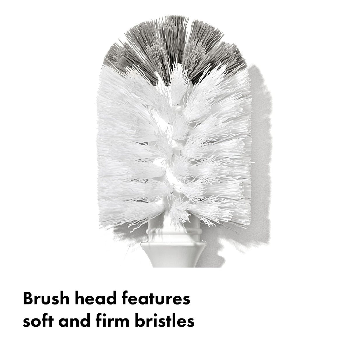 OXO Tot Baby Bottle Brush with Nipple Cleaner, – Gray (62122400T3)