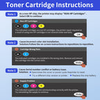 218X Toner Cartridges 4 Pack for HP 218X 218A 3301fdw 3301sdw 3201dw 3301 (additional view 6)