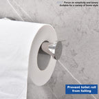 TASTOS Round SUS304 Stainless Steel Toilet Paper Holder - view 29