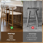 Furniliving 26‘’ Counter Height Bar Stools Set of 2