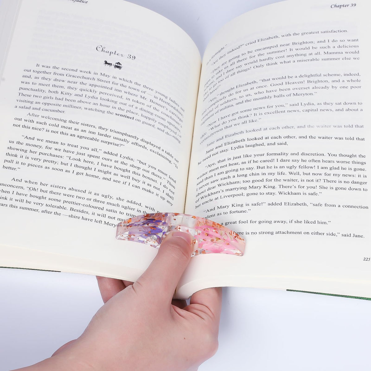 Kaluofan Bookmarks and Thumb Book Page Holder - N / 2PCS view 6