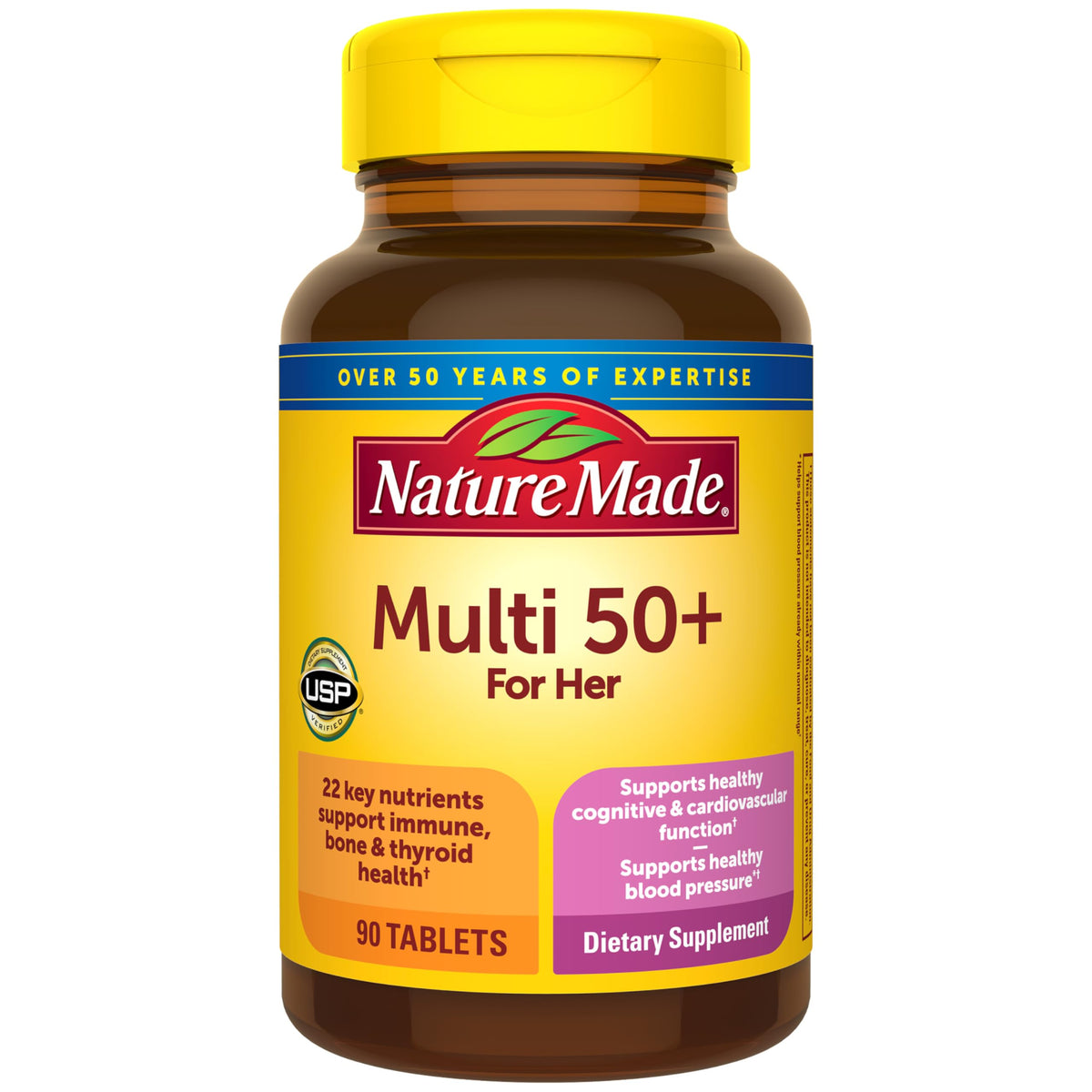 Nature Made Multivitamin 50+ Tablets