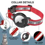 AirTag Cat Collar, Reflective Cat