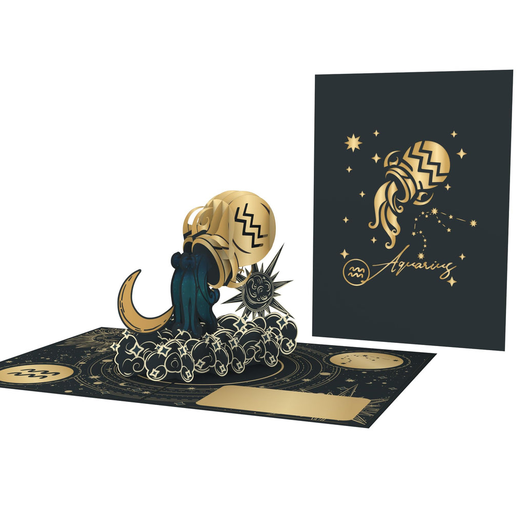iGifts And Cards Zodiac Cards - Aquarius 1/20 - 2/18 view 4