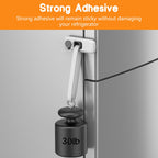 Fridge Locks for Kids with Strong Adhesive - Gray / 5 Pack view 4