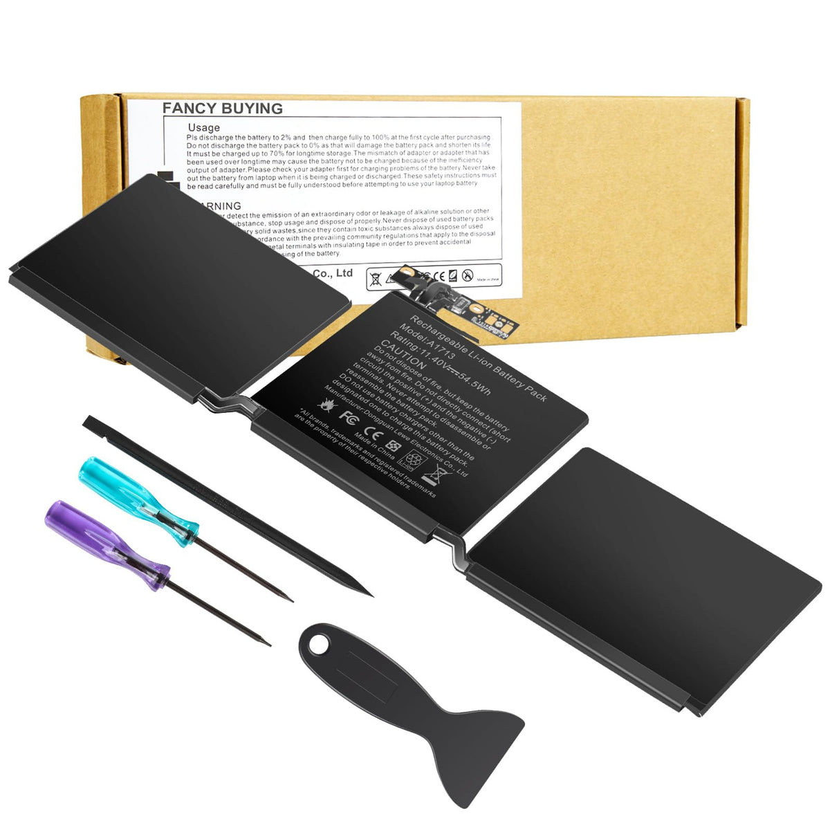 Fancy Buying Battery A1713 A2171 for MacBook Pro 13 Inch A2159 (2019) A2289 (2020) A2338