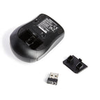 Amazon Basics 2.4 Ghz Wireless Optical Computer Mouse with USB Nano Receiver - Black view 3