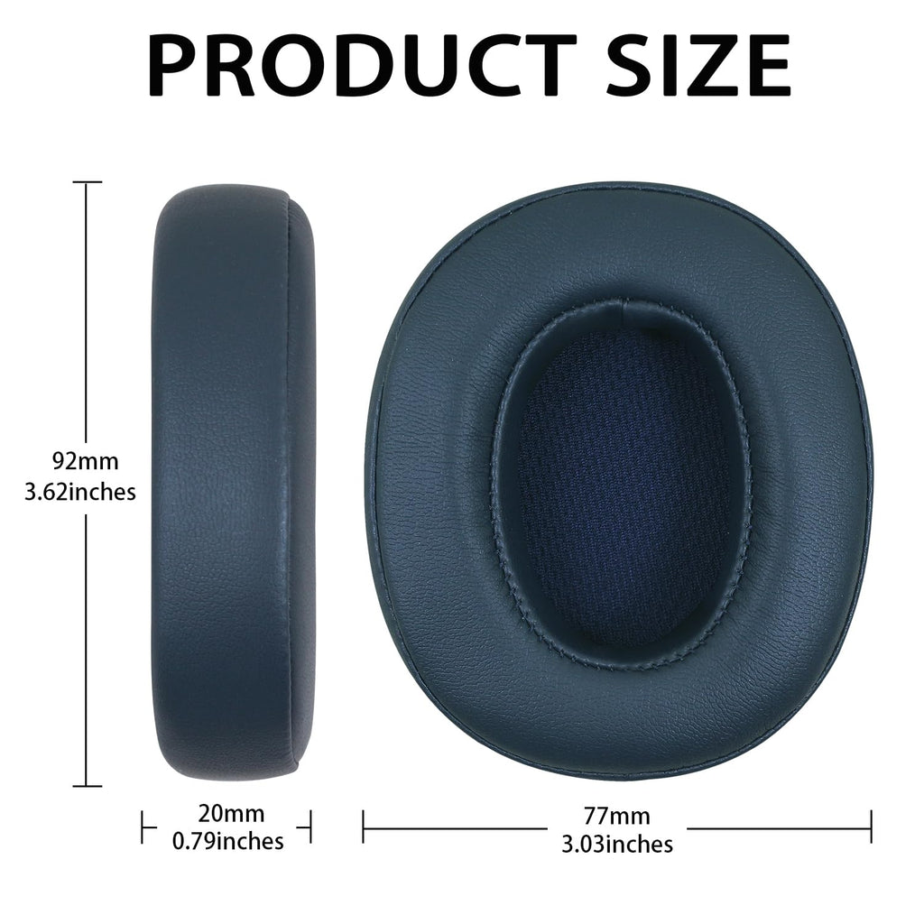 Replacement Ear Pads for Skullcandy Crusher Wireless/Evo/ANC Hesh 3/EVO/ANC - dark blue view 2