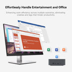 Beelink EQR5 Mini PC, AMD Ryzen 3 7330U 16G DDR4 480G NVMe M.2 SSD W11 PRO (additional view 9)
