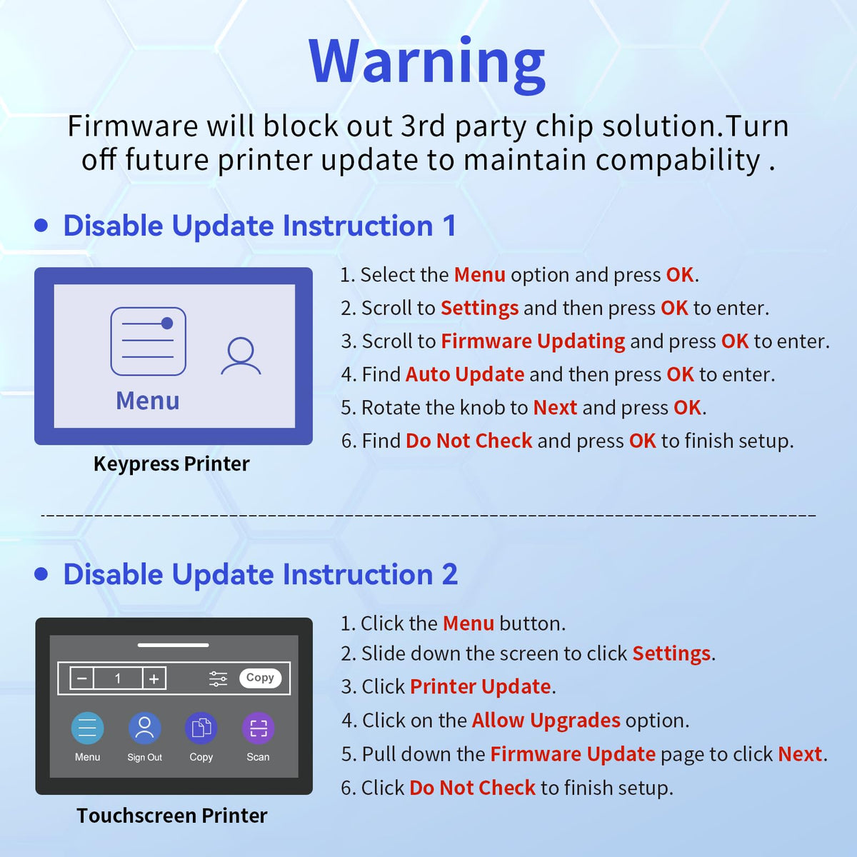 218X Toner Cartridges 4 Pack for HP 218X 218A 3301fdw 3301sdw 3201dw 3301 (additional view 5)