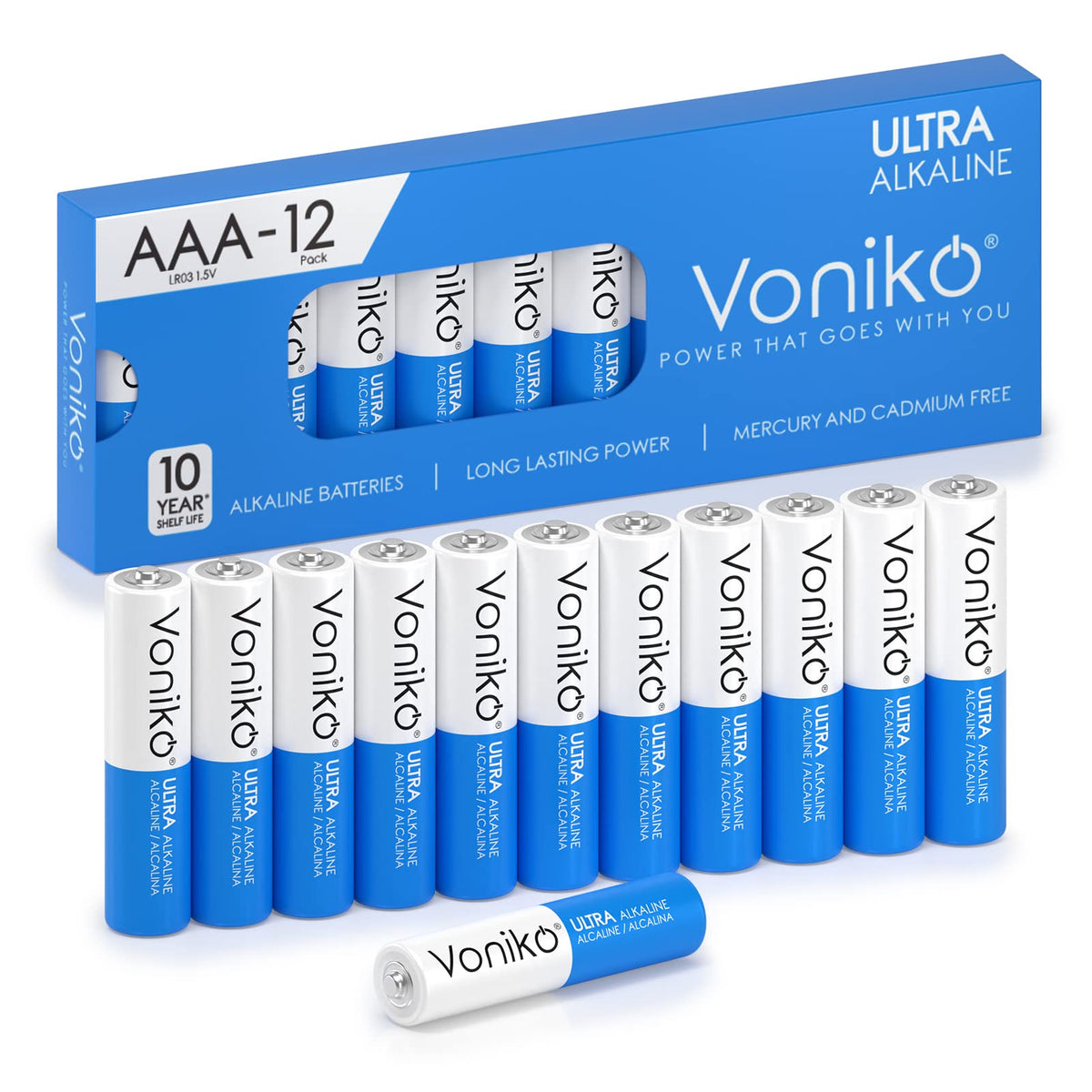 Voniko AAA Batteries