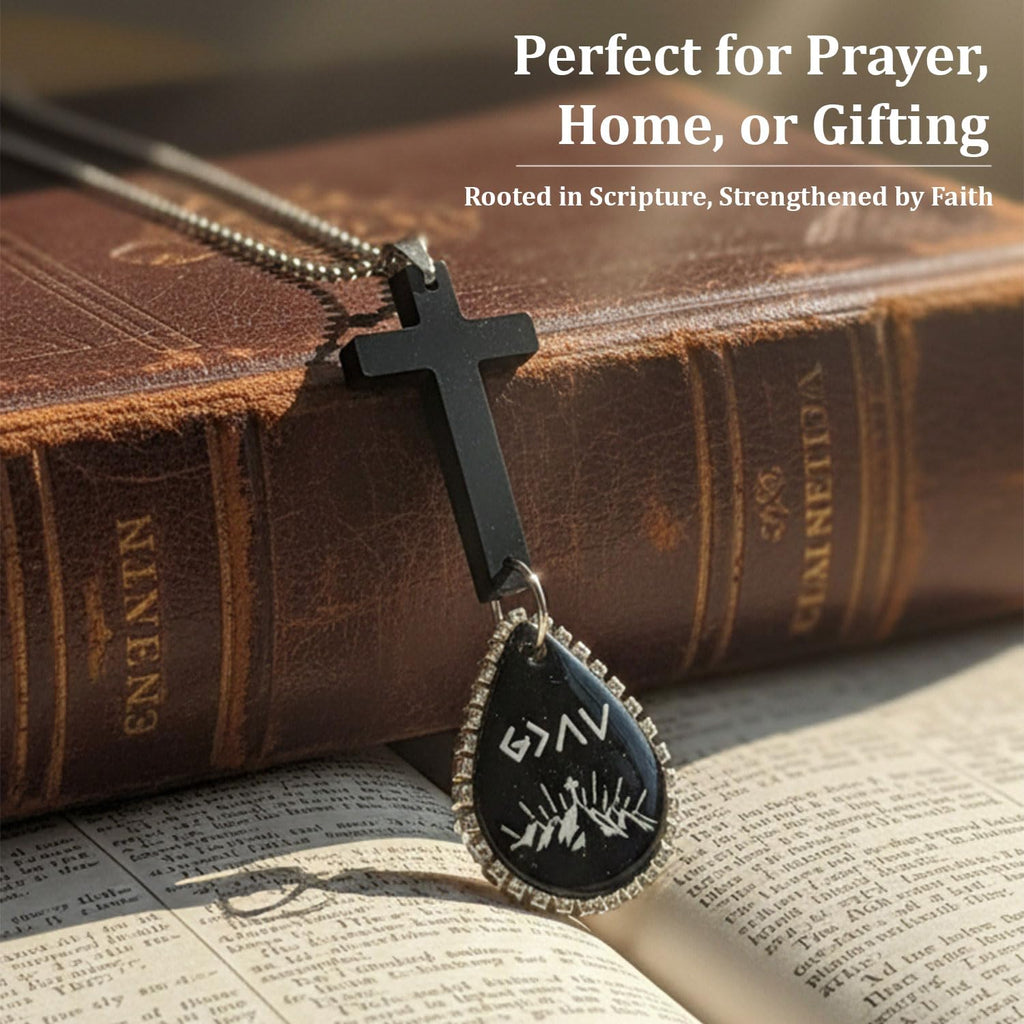 Cross for Car Mirror Hanging Christian Gifts for Men