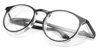 Alsenor Safety Glasses Anti Fog Goggles Protective Eyewear Blue Light Blocking Anti Dust UV Protection Glasses For Men Women - Round-black view 1