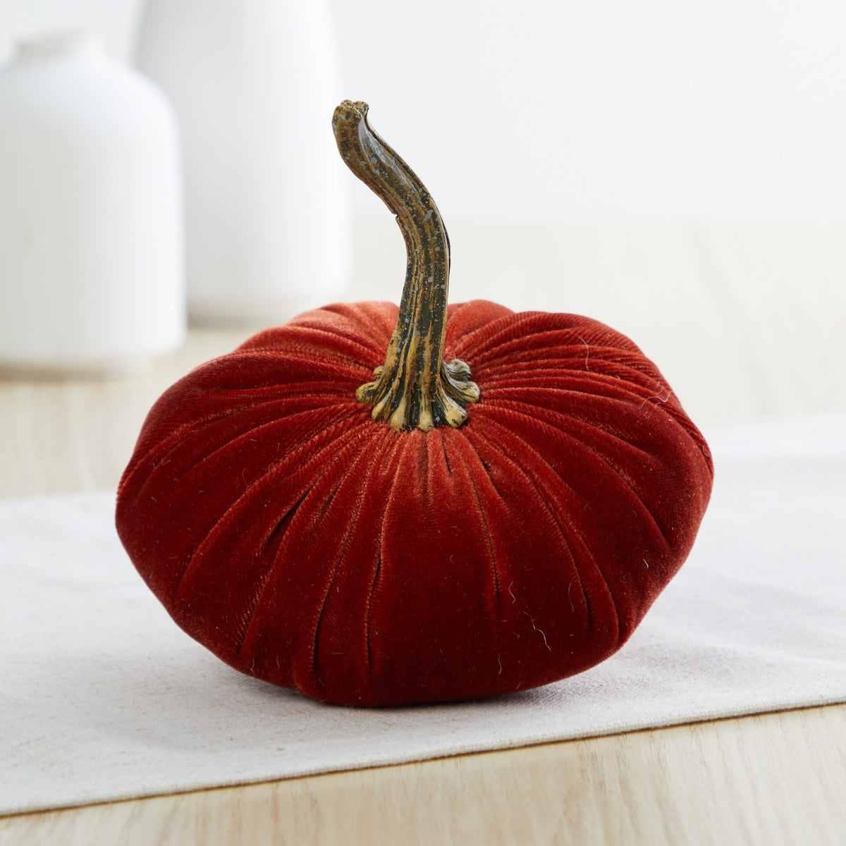 Your Heart's Content Small Velvet Pumpkin Set
