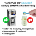 Baby Brezza Formula Pro Advanced Formula Dispenser + Bottle Maker Machine (FRP0046COM)