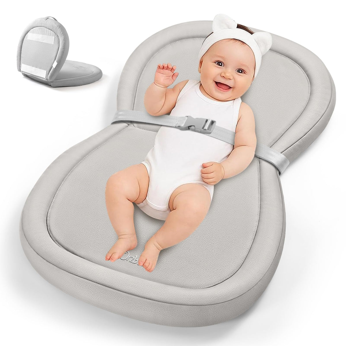 Orzbow Baby Changing Pad, Foldable Diaper Changing Pad for Dresser and Table, Wipeable