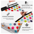 JinRuiKJ Poly Mailers - Colorful Polka Dots / 14.5x19'' - 50 Pack view 2