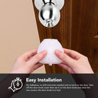 Mom's Choice Gold Awards Winner - EUDEMON 4 Pack Baby Safety Door Knob Covers Door Knob (additional view 6)