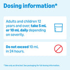 Amazon Basics Children’s 24 Hour Allergy Relief, Cetirizine Hydrochloride Oral Solution 1 (additional view 6)