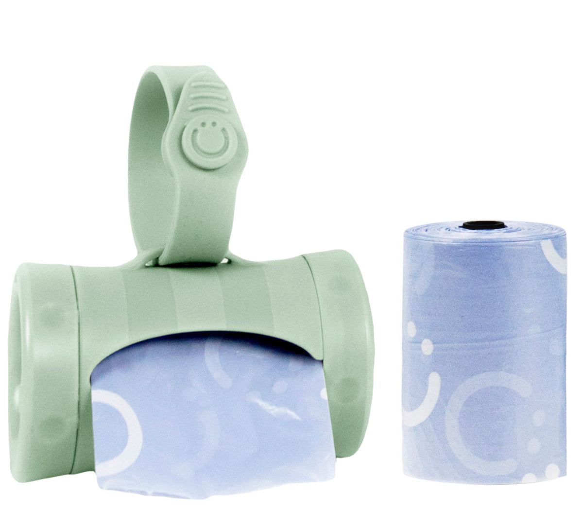 Ubbi Retractable Bag Dispenser for Diaper Bag - Sage Bag Dispenser