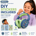 Kids Bluetooth Headphones Wireless Over-Ear,68Hrs,Volume Limit 85/94dB - Deep Blue view 8