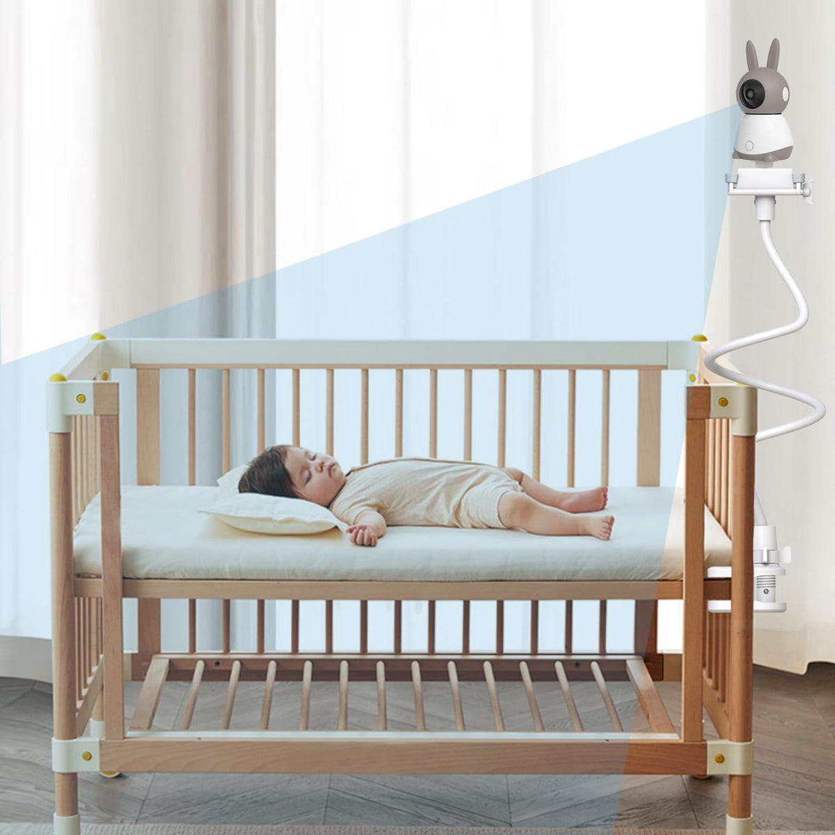EYSAFT Baby Monitor - 33"for baby 2S/5S/6T1T view 5