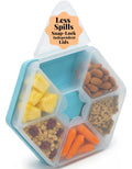 melii Hexagonal Snackle Box - Blue