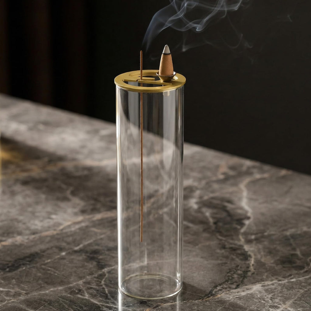 CEREMONY Incense Holder - Transparent Bottle view 7