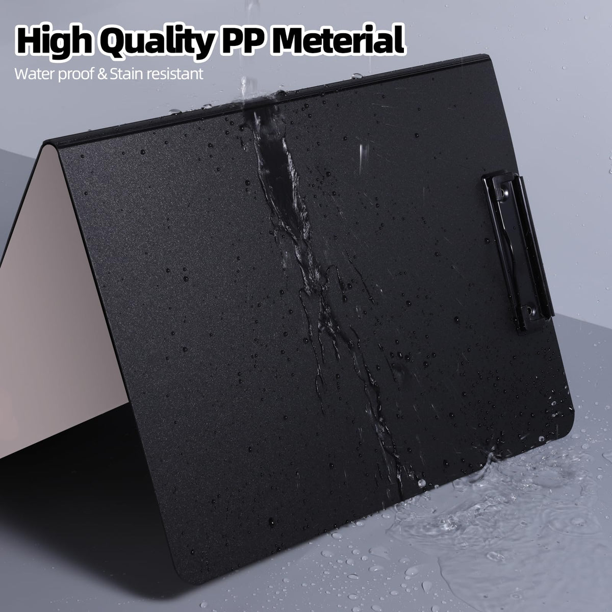 FRETONBA Clipboard Folder, 2 Pcs A4 Foldable