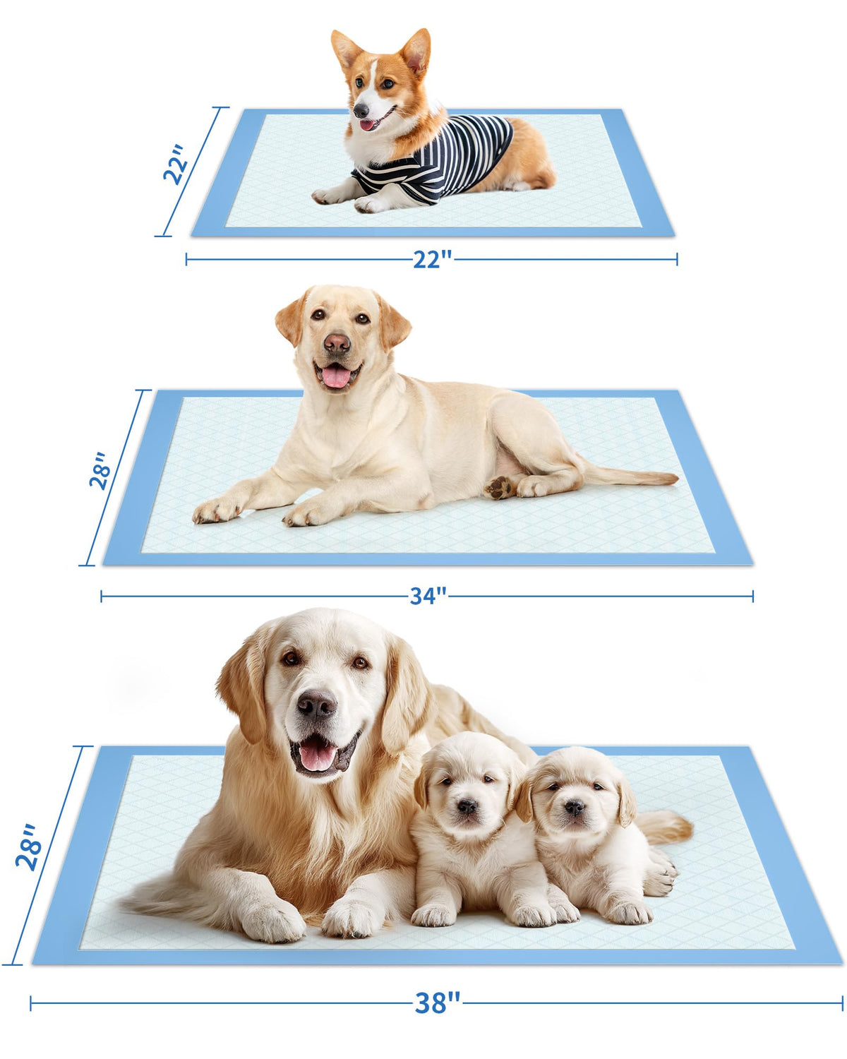 Powools Puppy Pads for Dogs