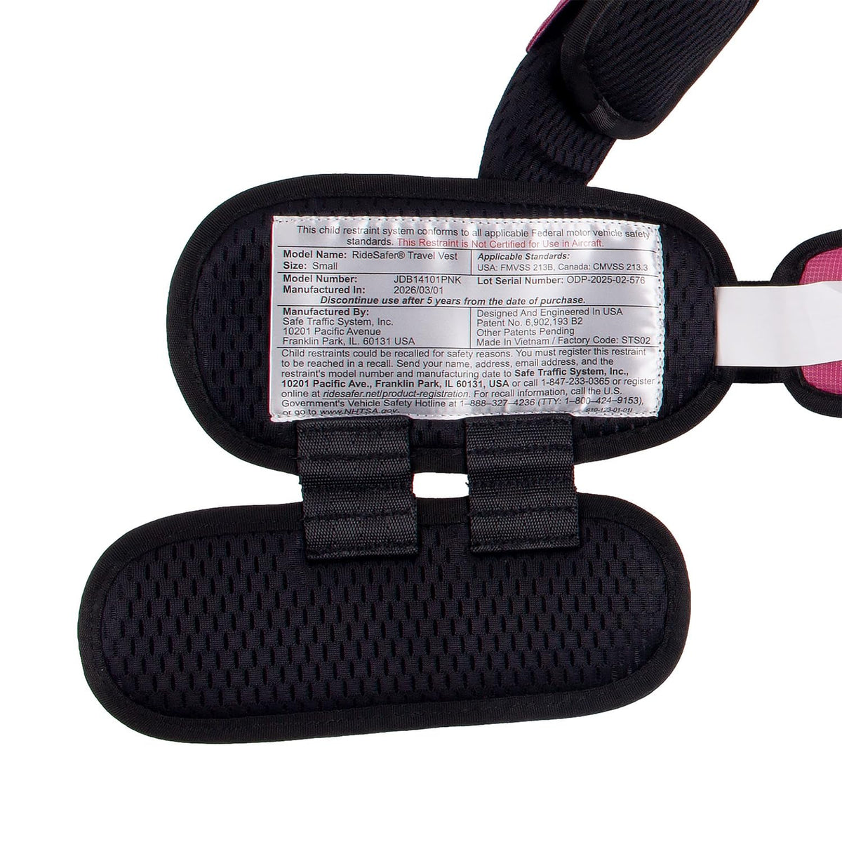 RideSafer Travel Vest Gen 6