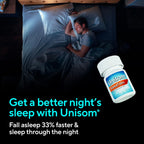 Unisom SleepTabs Nighttime Sleep Aid Tablets for Adults, 80-Count, 2-Pack (additional view 2)