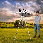 Gskyer Telescope, 70mm Aperture 400mm AZ Mount Astronomical Refracting Telescope for Kids Beginners - Travel Telescope