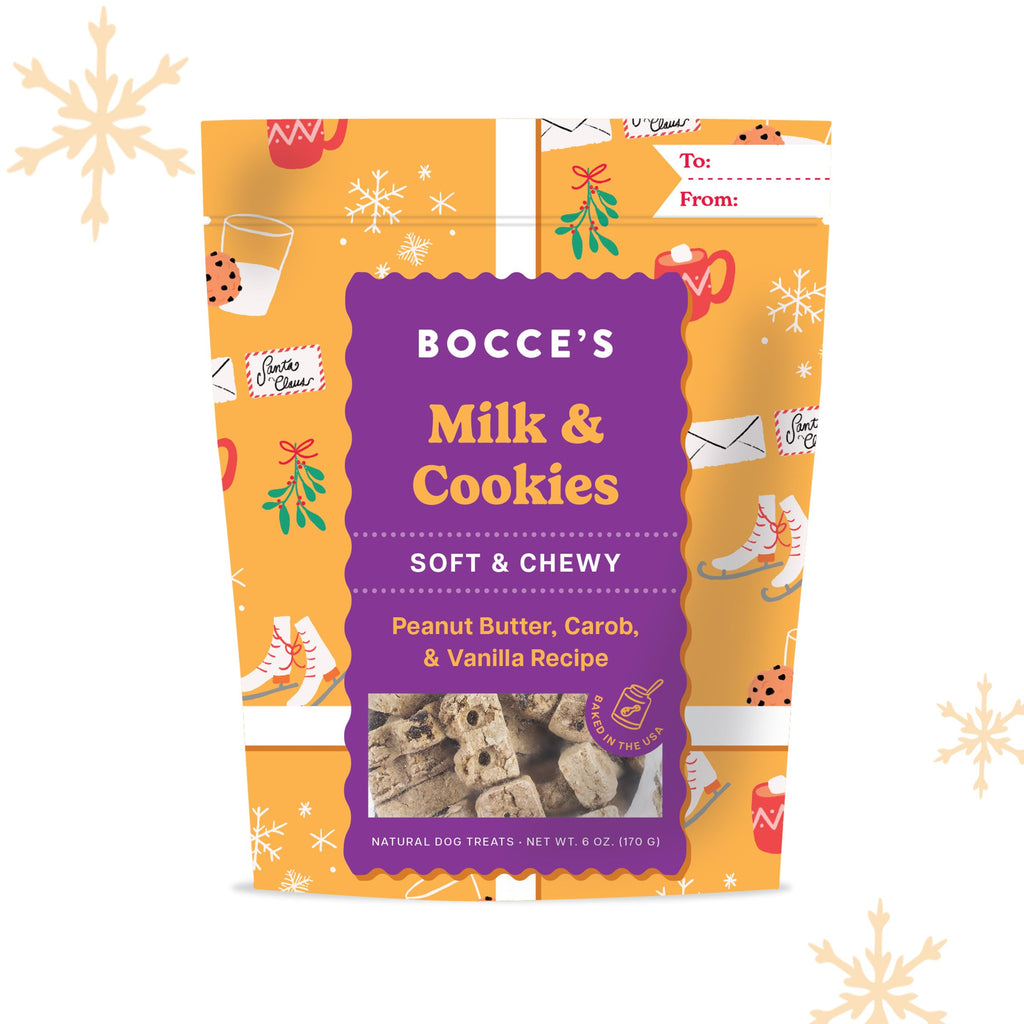 Bocce's Bakery Sweet Flavor Profile Soft & Chewy Cookie Treats for Dogs