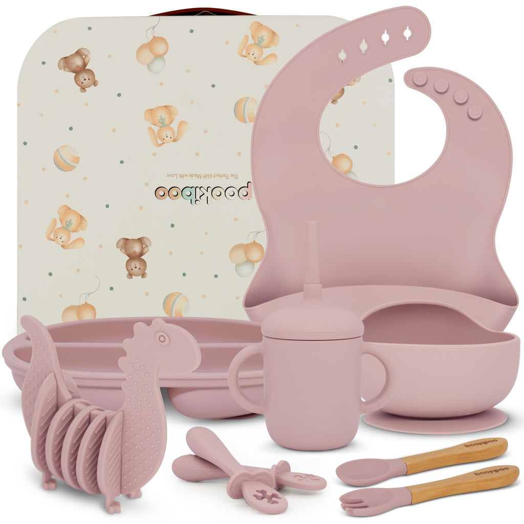 Baby Gift Set Basket for Girls - PINK