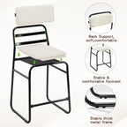 Furniliving 26‘’ Counter Height Bar Stools Set of 2