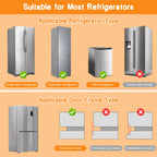 Fridge Locks for Kids with Strong Adhesive - White / 5 Pack view 6