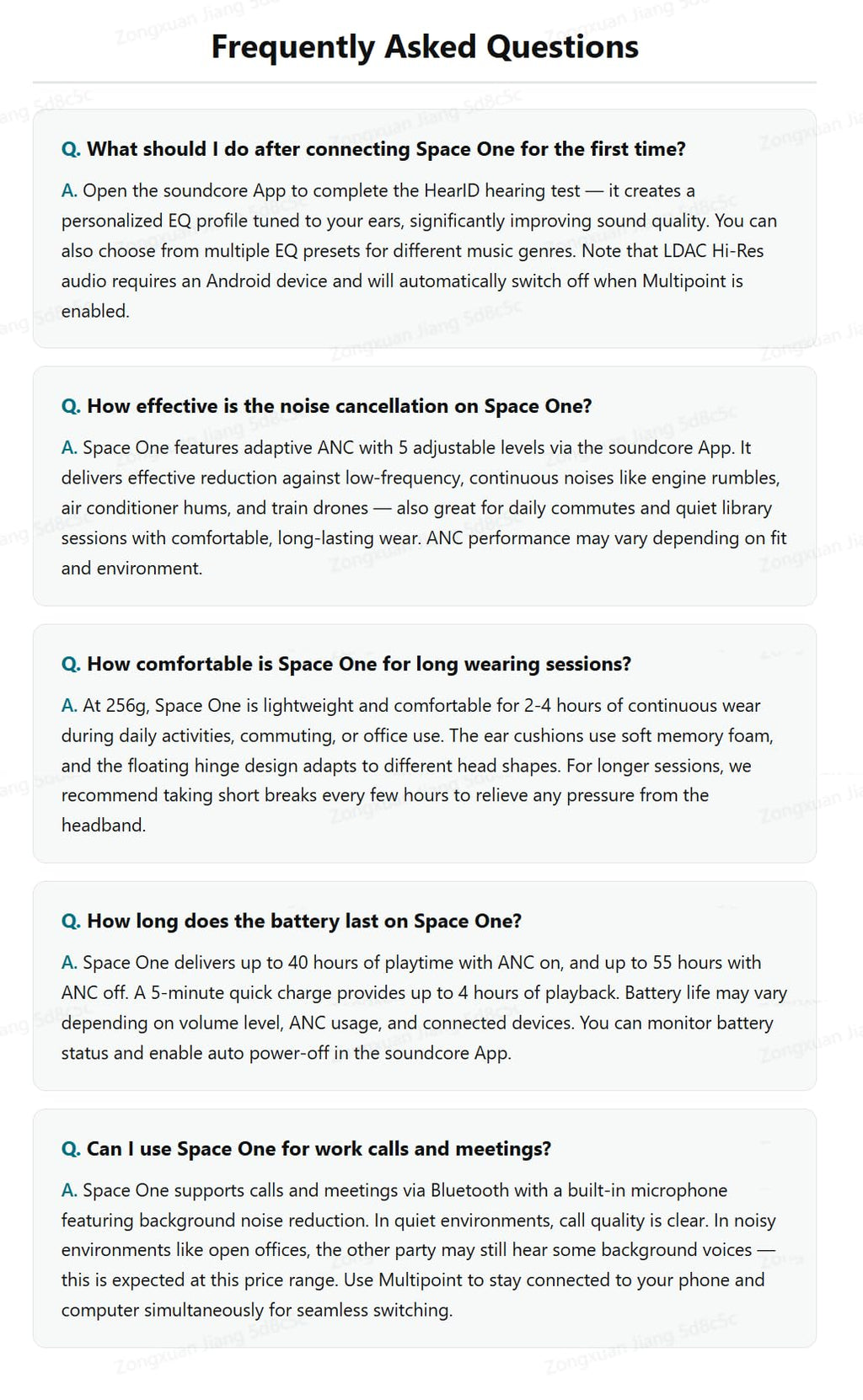 Soundcore Anker ANC Over-Ear Headphones (additional view 6)