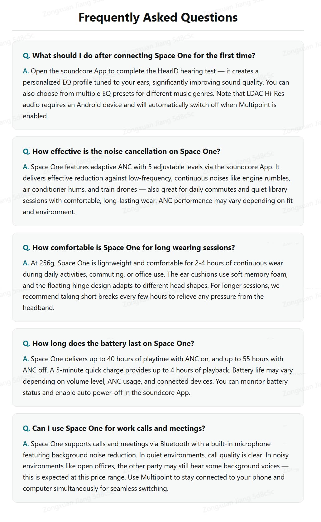 Soundcore Anker ANC Over-Ear Headphones (additional view 6)