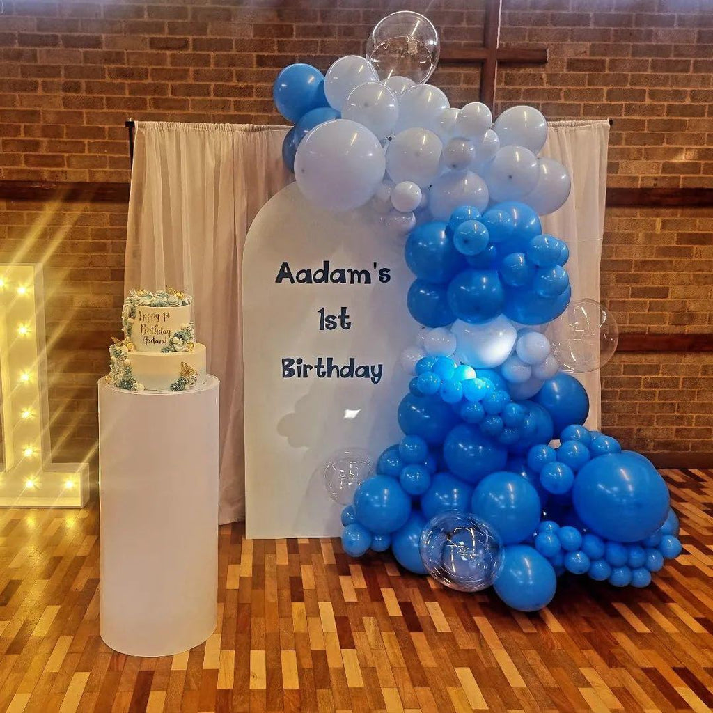 ADOINBY Balloons Arch Kit - Blue view 3