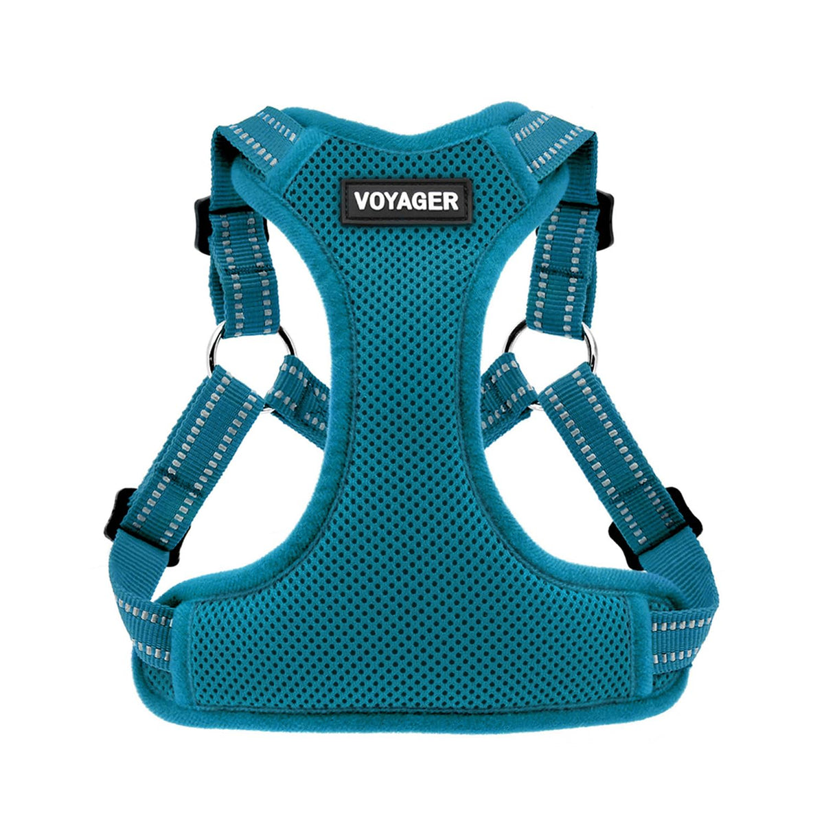 Voyager Step-in Flex Adjustable Dog Harness - Harness (Turquoise) / XS