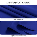 Softalker Rectangle Tablecloth - Royal Blue / 60" x 102" (Rectangular) view 4