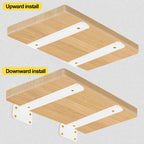 MHMYDZ Hidden L Shelf Bracket - view 6
