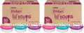Friskies Purina Grain Free Wet Cat Food Lickable Cat Treats Variety Pack,Lil' Soups with Salmon,Tuna or Shrimp - 1.2 (Pack of 60)