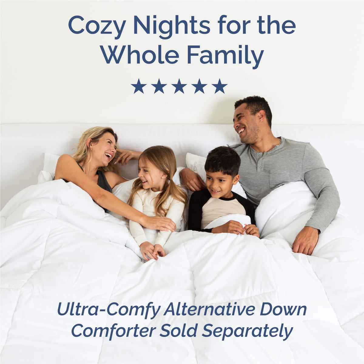 Full Size 4 Piece Sheet Set - Breathable & Cooling Sheets - Heathered Grey (additional view 6)