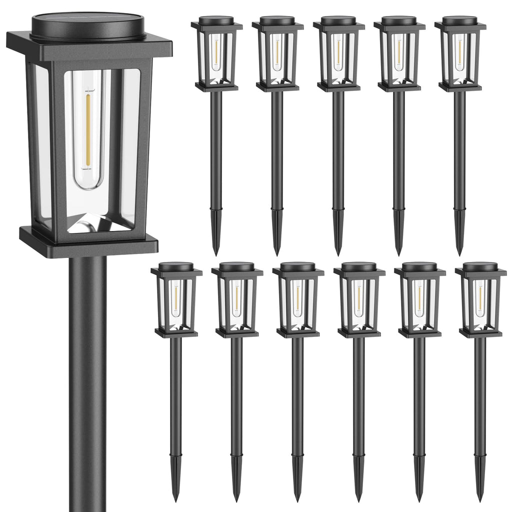 Melunar Solar Pathway Lights Outdoor - Cold White / 12 view 8