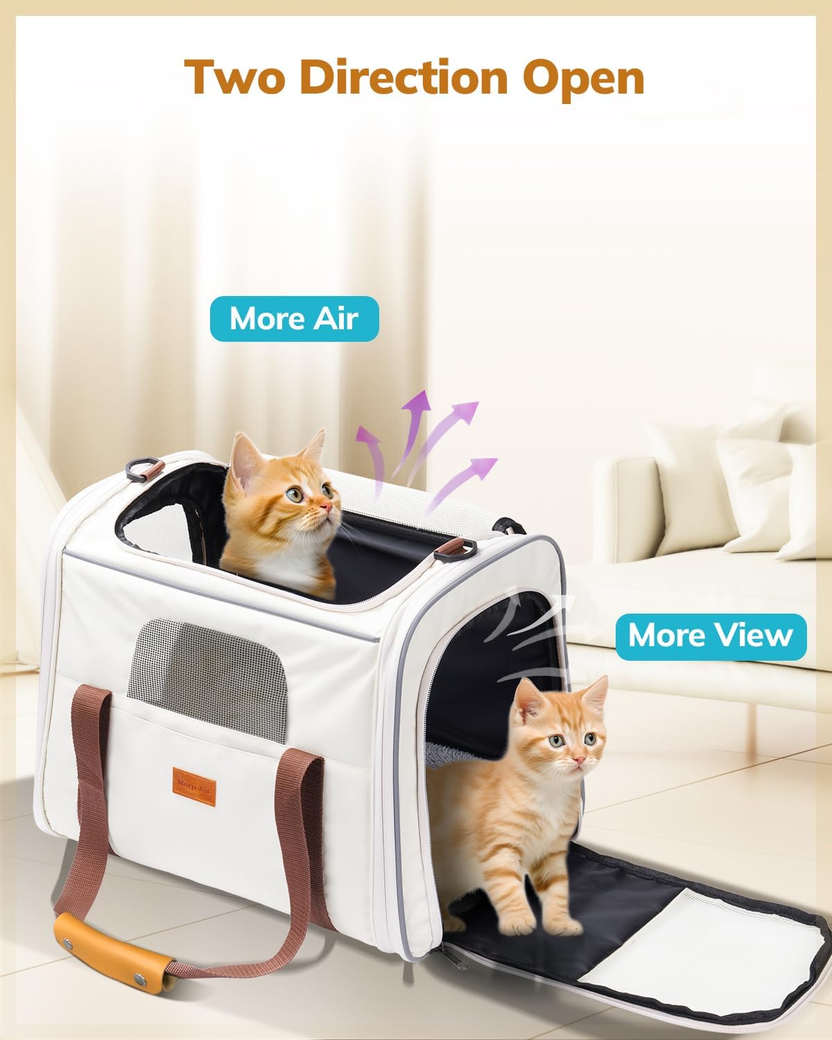 Morpilot Pet Travel Cat Carrier