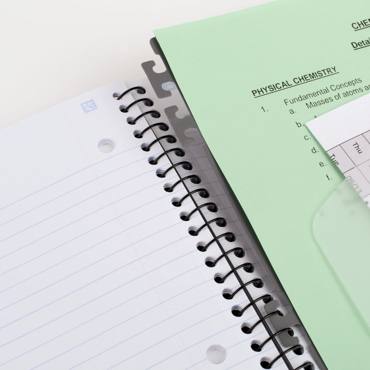 Five Star Advance Spiral Notebook + Study App, 3 Subject, College Ruled Paper, 8-1/2" x (additional view 4)